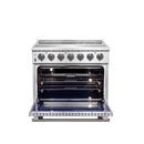 FORNO Massimo 36" Freestanding Chef Door Electric Range - FFSEL6020-36