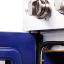 FORNO Massimo 36-Inch Freestanding French Door Gas Range in Stainless Steel - FFSGS6439-36