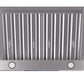 FORNO Palazzo 30'' 500 CFM Wall Mount Range Hood in Stainless Steel, FRHWM5030-30