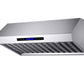 FORNO Palazzo 36'' 500 CFM Wall Mount Range Hood in Stainless Steel, FRHWM5030-36