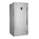 Forno Rizzuto - Left side Door Pro-Style Handle Refrigerator / Fridge – Freezer Dual Combination 32" Wide 13.8 cu.ft. with decorative grill - FFFFD1933-32LS