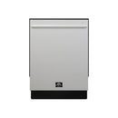 Forno Romano 24-Inch Built-In Dishwasher in Stainless Steel - FDWBI8035-24