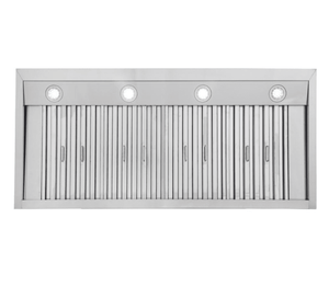 Kucht 48-Inch Wall Mounted Hood 1200 CFM in Black KRH4815A-K