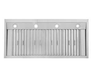 Kucht 48-Inch Wall Mounted Hood 1200 CFM in Red KRH4815A-R