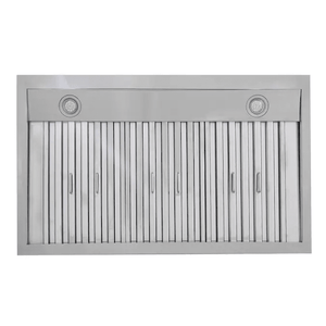 Kucht 30-Inch Wall Mounted Hood 900 CFM in Black KRH3015A-K