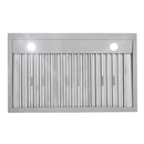 Kucht 36-Inch Wall Mounted Hood in Black KRH3615A-K