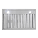 Kucht 30-Inch Wall Mounted Hood 900 CFM in White KRH3015A-W