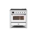 ILVE 36" Majestic II Series Electric Induction and Electric Oven Range with 5 Elements UMI09NS3