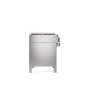 ILVE 36" Panoramagic Freestanding Single Oven Dual Fuel Range with 5 Sealed Burners and Griddle - UPM09FDS3