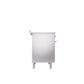 ILVE 40" Professional Plus II Series Freestanding Electric Double Oven Range with 5 Elements, Triple Glass Cool Door - UPDI406WMP
