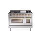ILVE nostalgie range 48 in dirty white