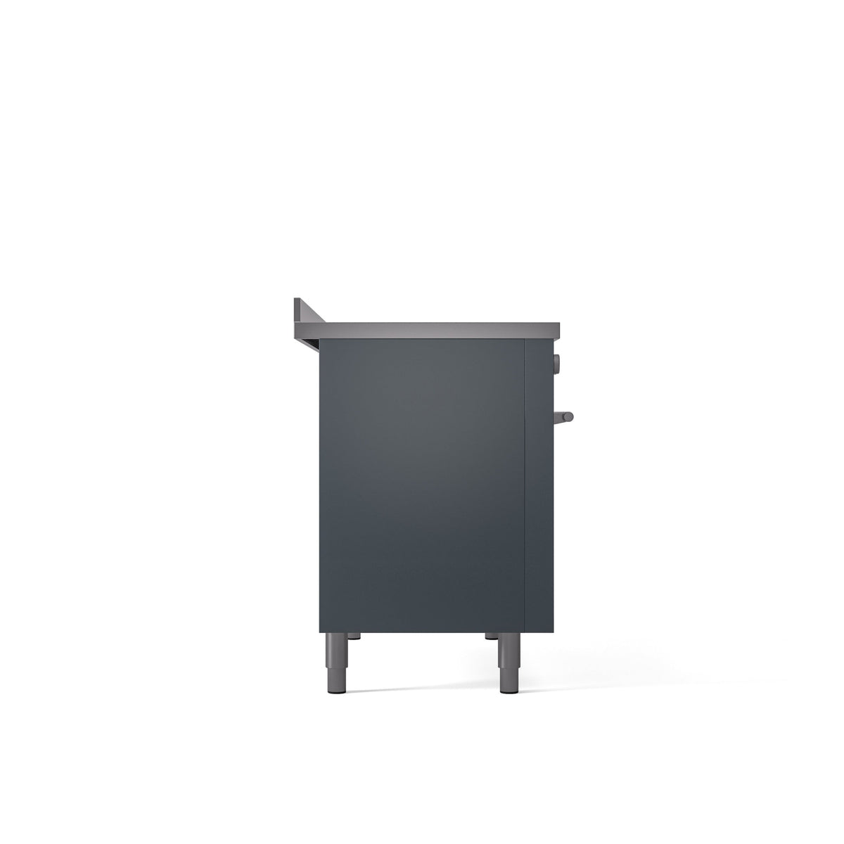 ILVE 48" Professional Plus II Series Freestanding Electric Double Oven Range with 8 Elements, Triple Glass Cool Door, Convection Oven, TFT Oven Control Display and Child Lock - UPI486WMP