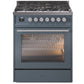 ILVE Professional Plus II 30-Inch Freestanding Dual Fuel Range with 5 Sealed Burner - UP30WMP