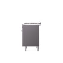 ILVE Professional Plus II 36-Inch Freestanding Dual Fuel Range with 6 Sealed Burner - UP36FWMP