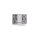 ILVE Professional Plus II 36-Inch Freestanding Dual Fuel Range with 6 Sealed Burner - UP36FWMP