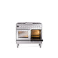 ILVE Professional Plus II 40-Inch Freestanding Dual Fuel Range with 6 Sealed Burner - UPD40FWMP