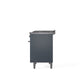 ILVE Professional Plus II 40-Inch Freestanding Dual Fuel Range with 6 Sealed Burner - UPD40FWMP