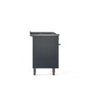 ILVE Professional Plus II 60 Inch Dual Fuel Freestanding Range in Stainless Steel with Trim - UP60FSWMP
