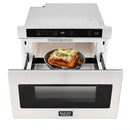 Kucht 5-Piece Appliance Package - 30-Inch Gas Range, 36-Inch Panel Ready Refrigerator, Under Cabinet Hood, Panel Ready Dishwasher, & Microwave Drawer