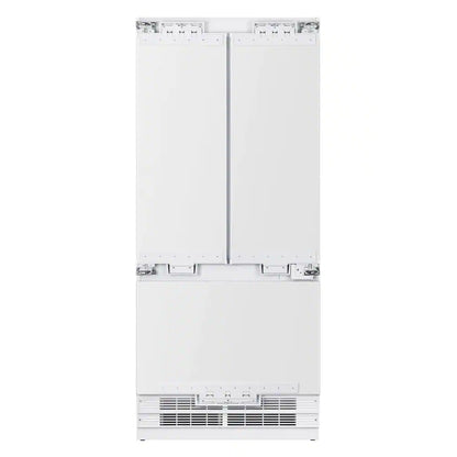 Kucht 36" Built-In 19.6 Cu. Ft. French Door Refrigerator in Custom Panel Ready, Counter Depth, with Ice Maker