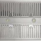 Kucht 36” Wall Mounted Range Hood with 900CFM Motor in Stainless Steel and Digital Display KRH3610A