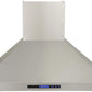 Kucht 4-Piece Appliance Package - 48-Inch Dual Fuel Range, Refrigerator, Wall Mount Hood, & Dishwasher in Stainless Steel