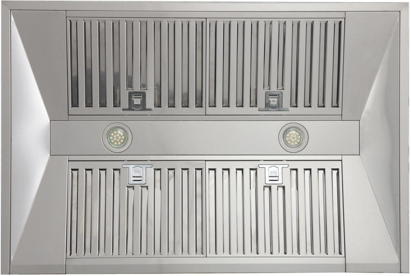 Kucht 30-Inch Wall Mounted Range Hood in Stainless Steel with Digital Display KRH3010A