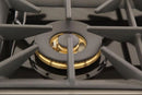 Kucht Professional 36 in. 5.2 cu ft. Natural Gas Range, Range Hood, Dishwasher & Microwave Drawer Package, AP-KNG361-S-4