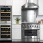 Kucht Professional 36 in. 5.2 cu ft. Natural Gas Range, Range Hood, Microwave Drawer & Dishwasher Package, AP-KNG361-S-8