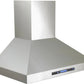 Kucht Professional 36 in. 5.2 cu ft. Natural Gas Range, Range Hood & Microwave Drawer Package, AP-KNG361-S-3