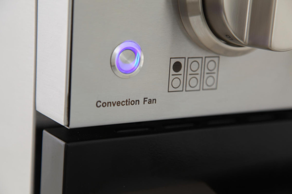 Kucht 36-Inch 5.2 Cu. Ft. Range - Sealed Burners and Convection Oven in Stainless Steel KNG361-S