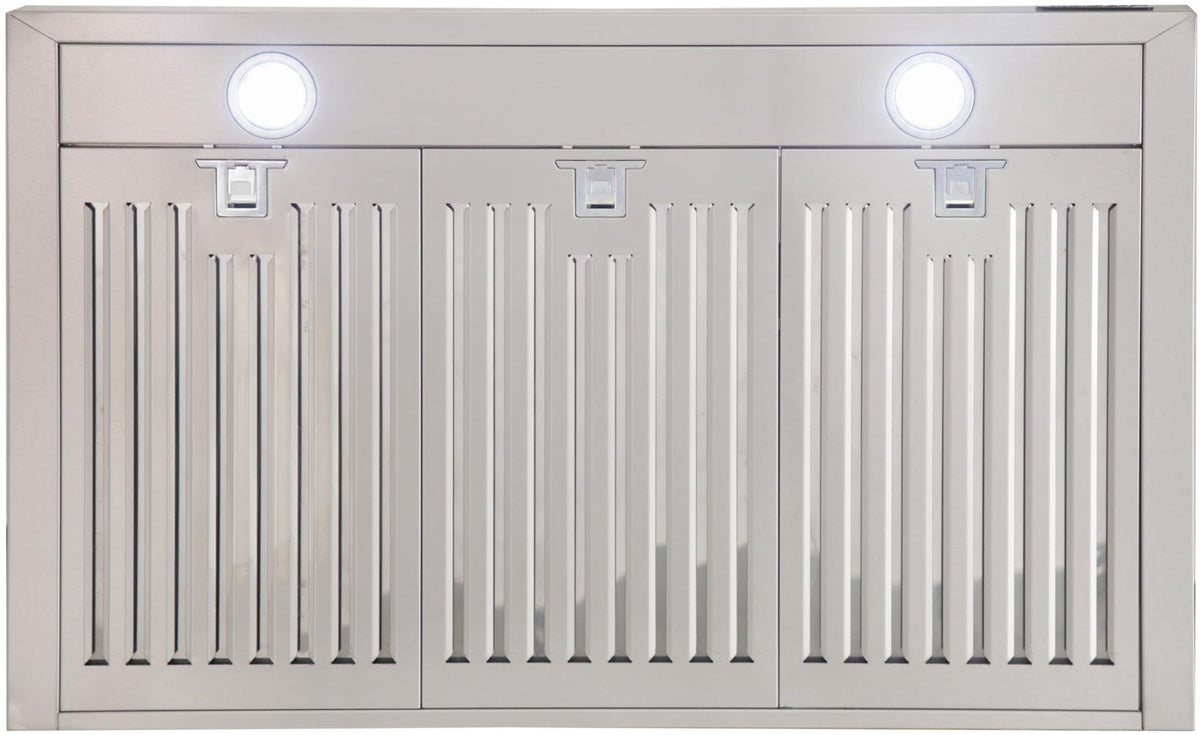 Kucht 36-Inch Wall Mounted Range Hood 900CFM in Stainless Steel with Modern Design KRH3611A