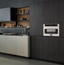 Kucht Professional 48 in. 6.7 cu ft. Natural Gas Range, Range Hood & Microwave Drawer Package, AP-KNG481-S-3