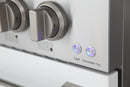 Kucht 48-Inch 6.7 Cu. Ft. Gas Range with Grill/Griddle in White KNG481-W