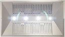 Kucht 48-Inch Island Mounted Range Hood 900CFM in Stainless Steel KRH4812IS
