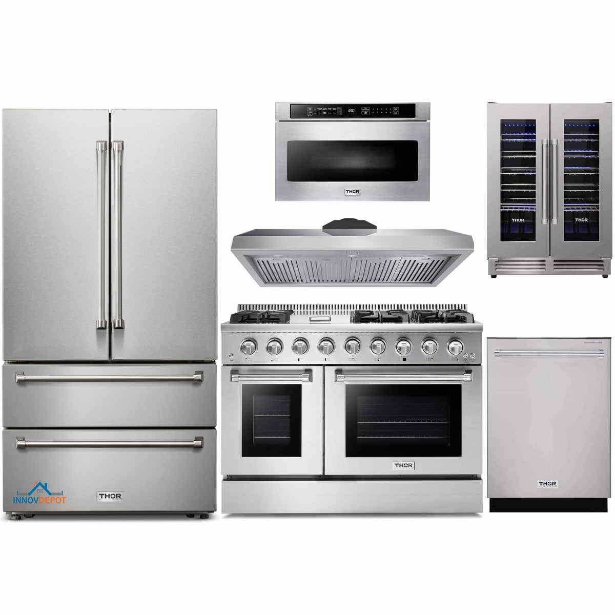 Thor Kitchen 6-piece professional appliance package