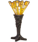 Meyda 16" High Delta Jadestone Mini Lamp- 244880