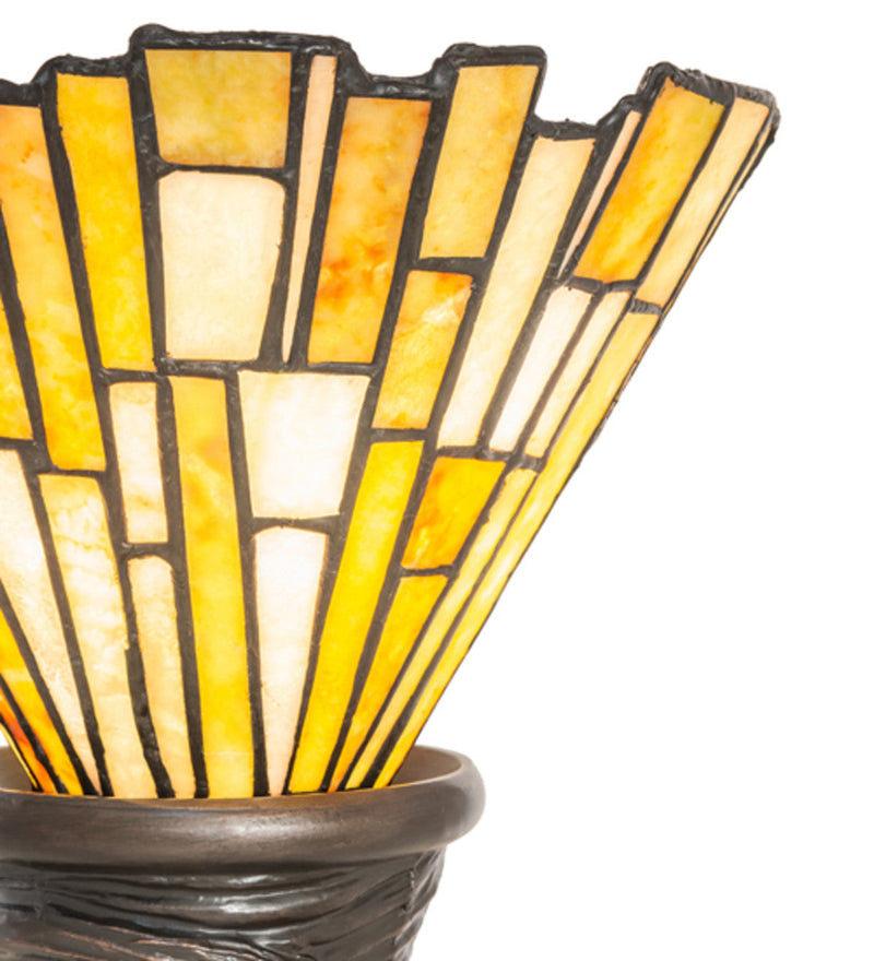 Meyda 16" High Delta Jadestone Mini Lamp- 244880