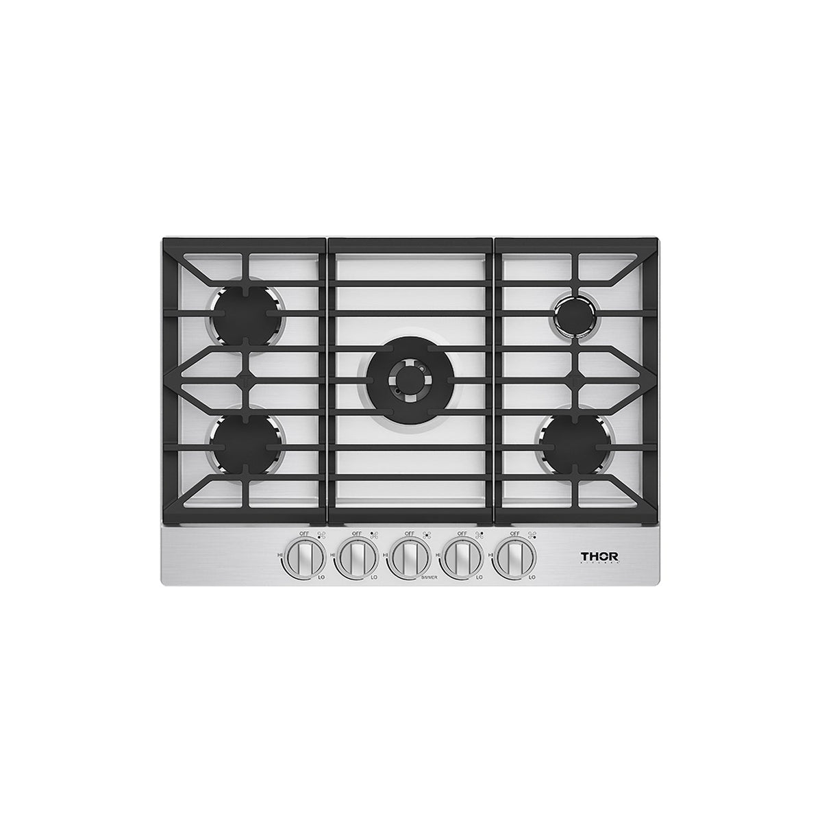 Thor Kitchen 30 Inch Professional Gas Cooktop in Stainless Steel