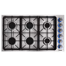 Thor 36 in. Drop-in Natural Gas Cooktop in Stainless Steel 