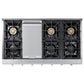 Thor Kitchen 2-Piece Pro Appliance Package - 48-Inch Rangetop & Electric Wall Oven in Stainless Steel