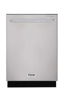 Thor Kitchen 24-Inch Built-In Top Control Dishwasher in Stainless Steel, 45 dBA HDW2401SS