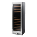 Thor Kitchen 24” Freestanding Wine Cooler with 162-Bottle Capacity and Dual Zone in Stainless Steel TWC2403DI