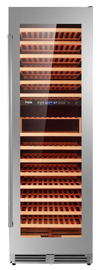 Thor Kitchen 24 in. 162 Bottle Dual Zone Wine Cooler