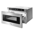 THOR Kitchen Microwave Drawer In Stainless Steel fully open