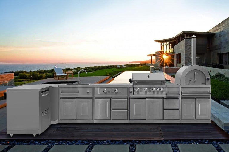 Thor Kitchen 35 in. Pro Style Modular Outdoor Appliance Cabinet