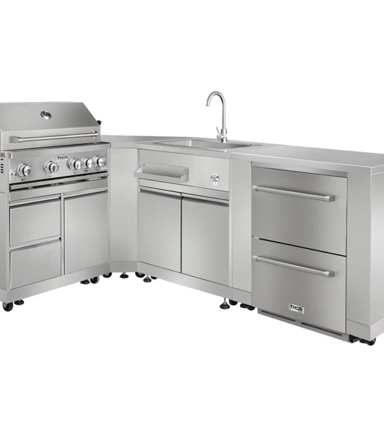 Thor Kitchen 35 in. Pro Style Modular Outdoor Appliance Cabinet