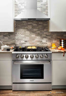 Thor Kitchen 36-Inch 5.2 cu. ft. Oven Dual Fuel Range in Stainless Steel HRD3606U