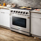 Thor Kitchen 36-Inch 6.0 Cu. Ft Single Oven Professional Gas Range in Stainless Steel LRG3601U