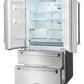 Thor Kitchen 36-Inch 22.5 cu. ft Freestanding French Door Refrigerator with Ice Maker in Stainless Steel